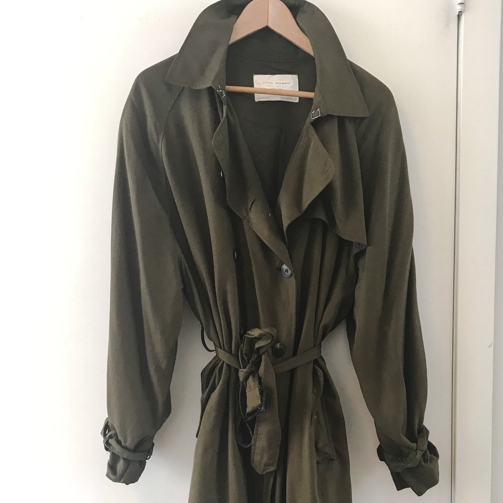 Zara soft trench
